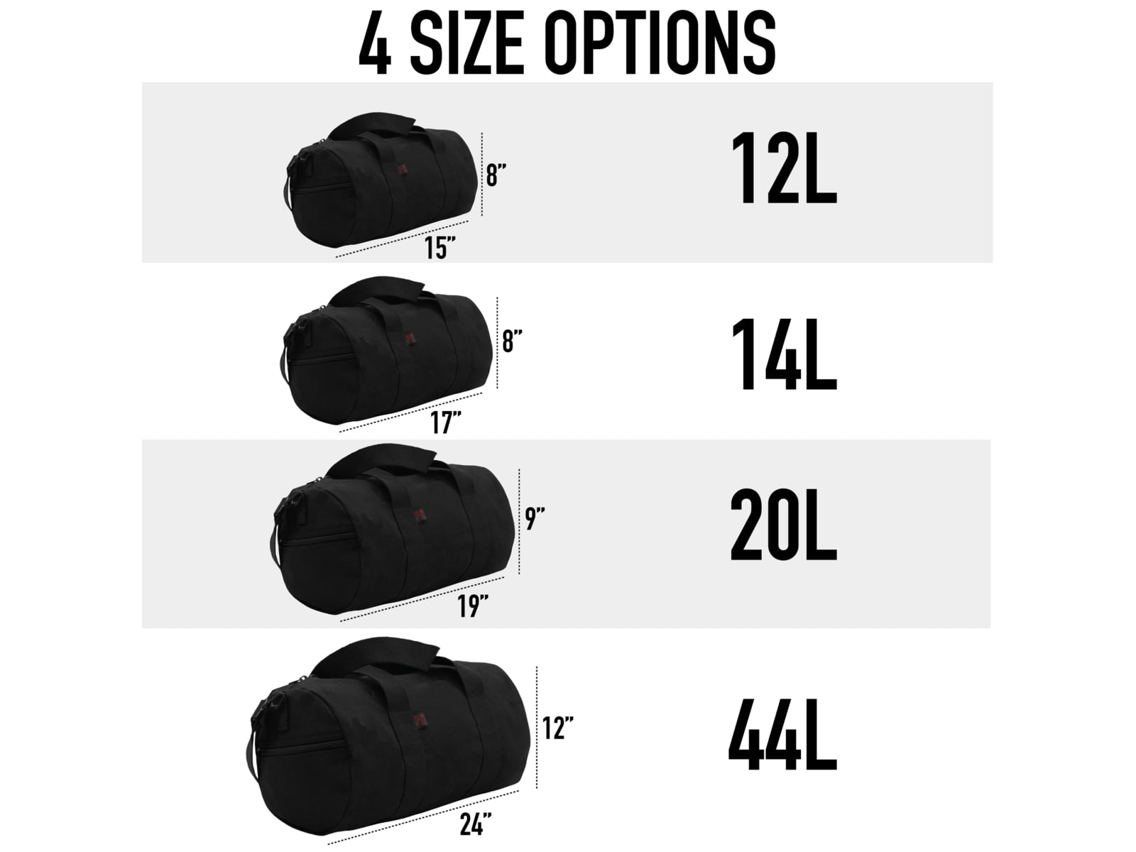 Rothco Canvas Shoulder Duffle