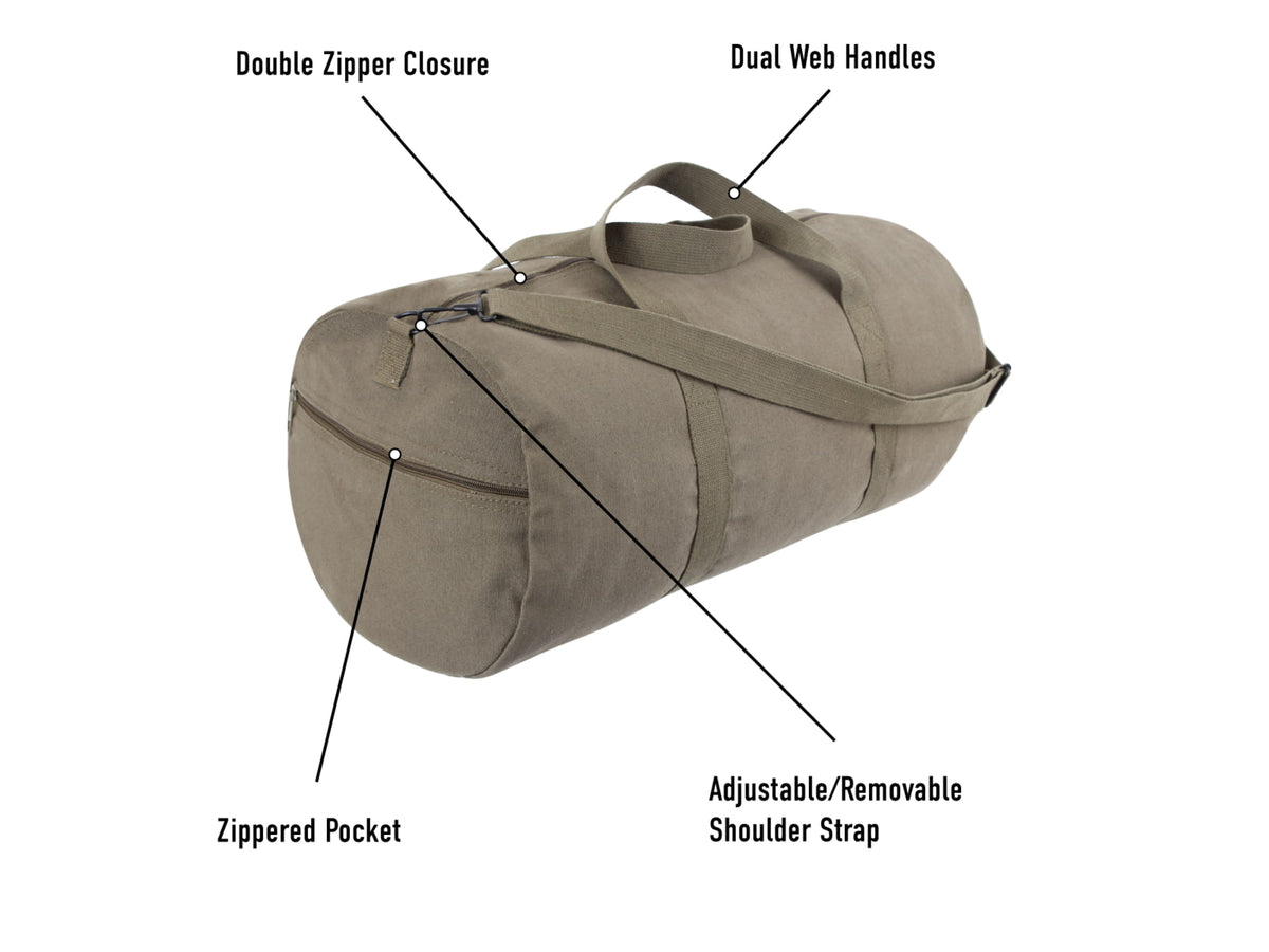 Rothco Canvas Shoulder Duffle