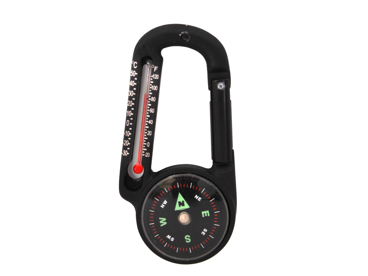 Rothco Carabiner Compass/Thermometer 6500