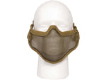 Rothco Carbon Steel Half Face Mask Coyote Brown 85770-CoyoteBrown