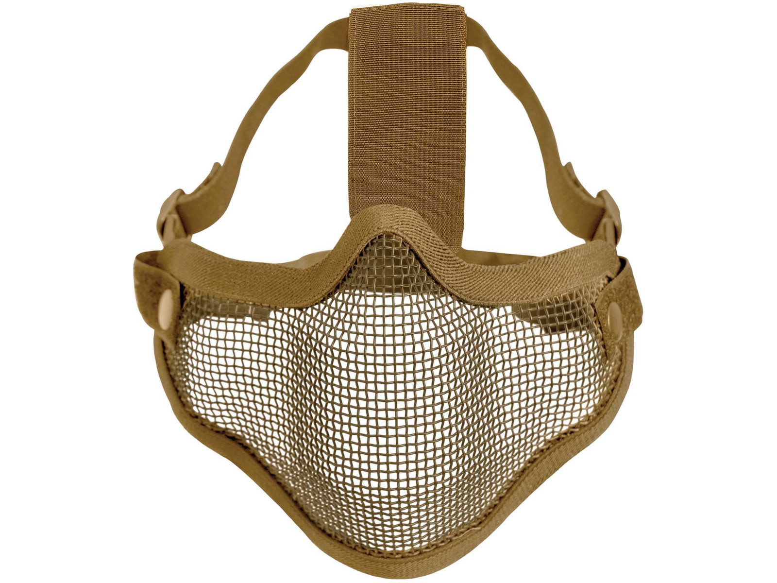 Rothco Carbon Steel Half Face Mask Coyote Brown 85770-CoyoteBrown