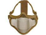 Rothco Carbon Steel Half Face Mask Coyote Brown 85770-CoyoteBrown