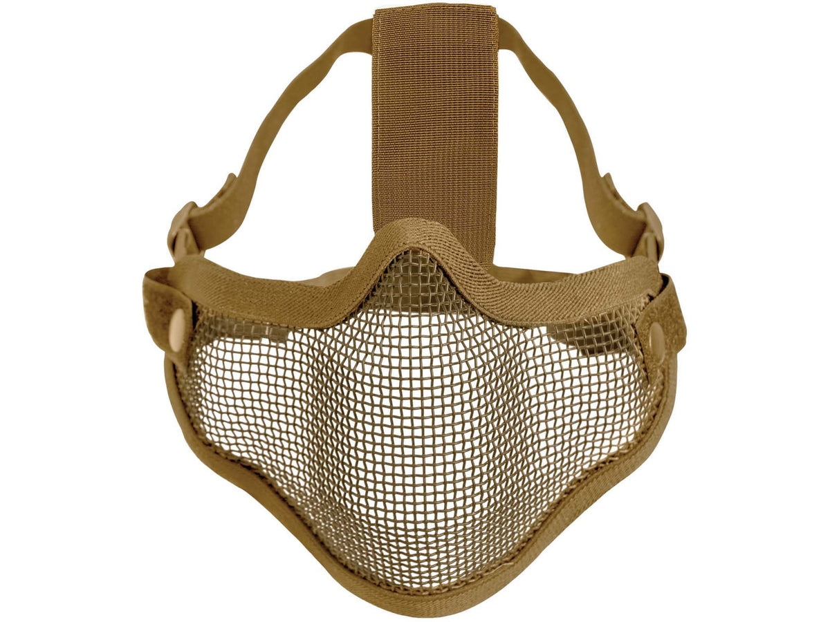 Rothco Carbon Steel Half Face Mask Coyote Brown 85770-CoyoteBrown