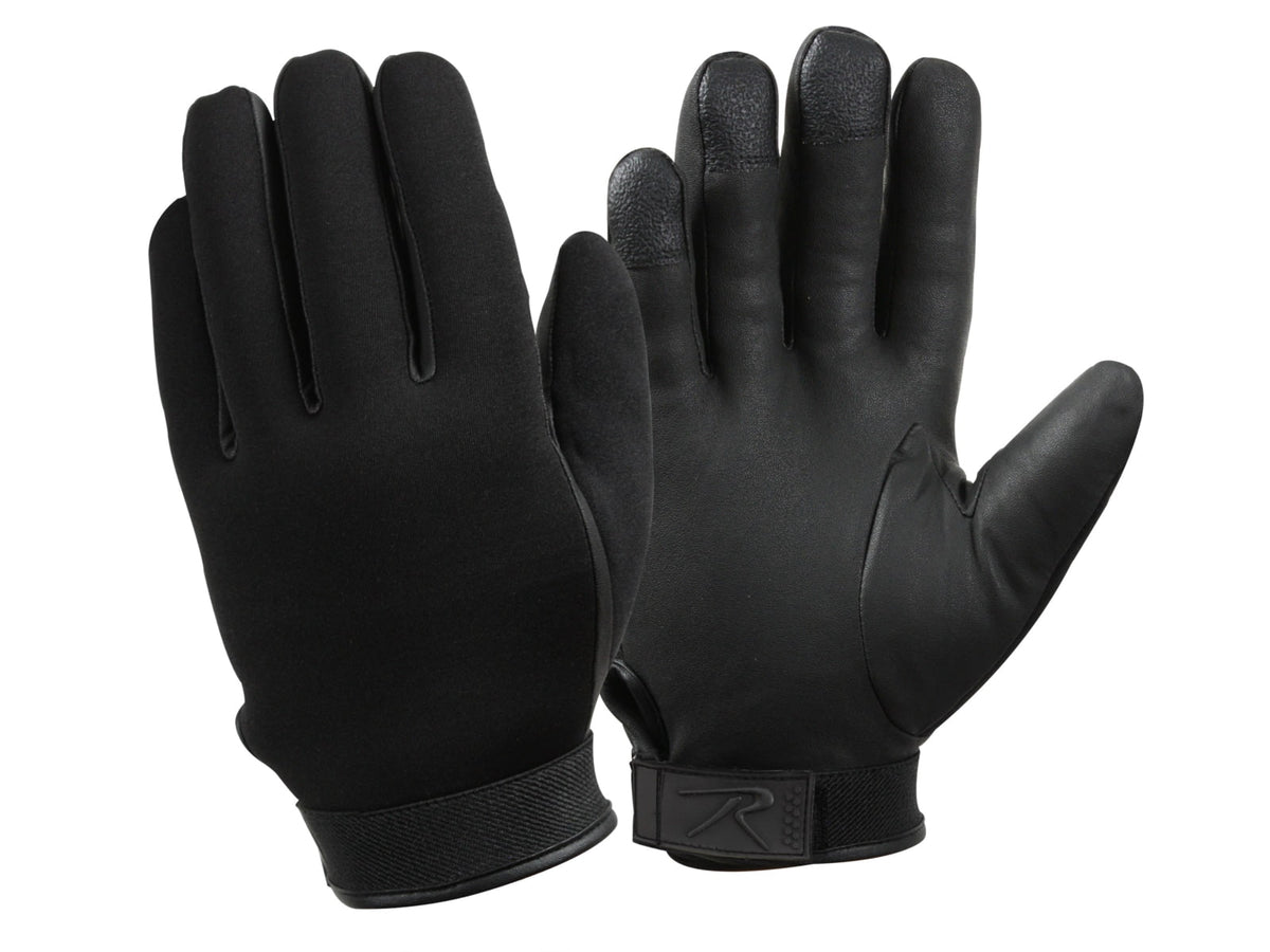 Rothco Cold Weather Neoprene Duty Gloves - Mens Black Extra Small 3558-XS