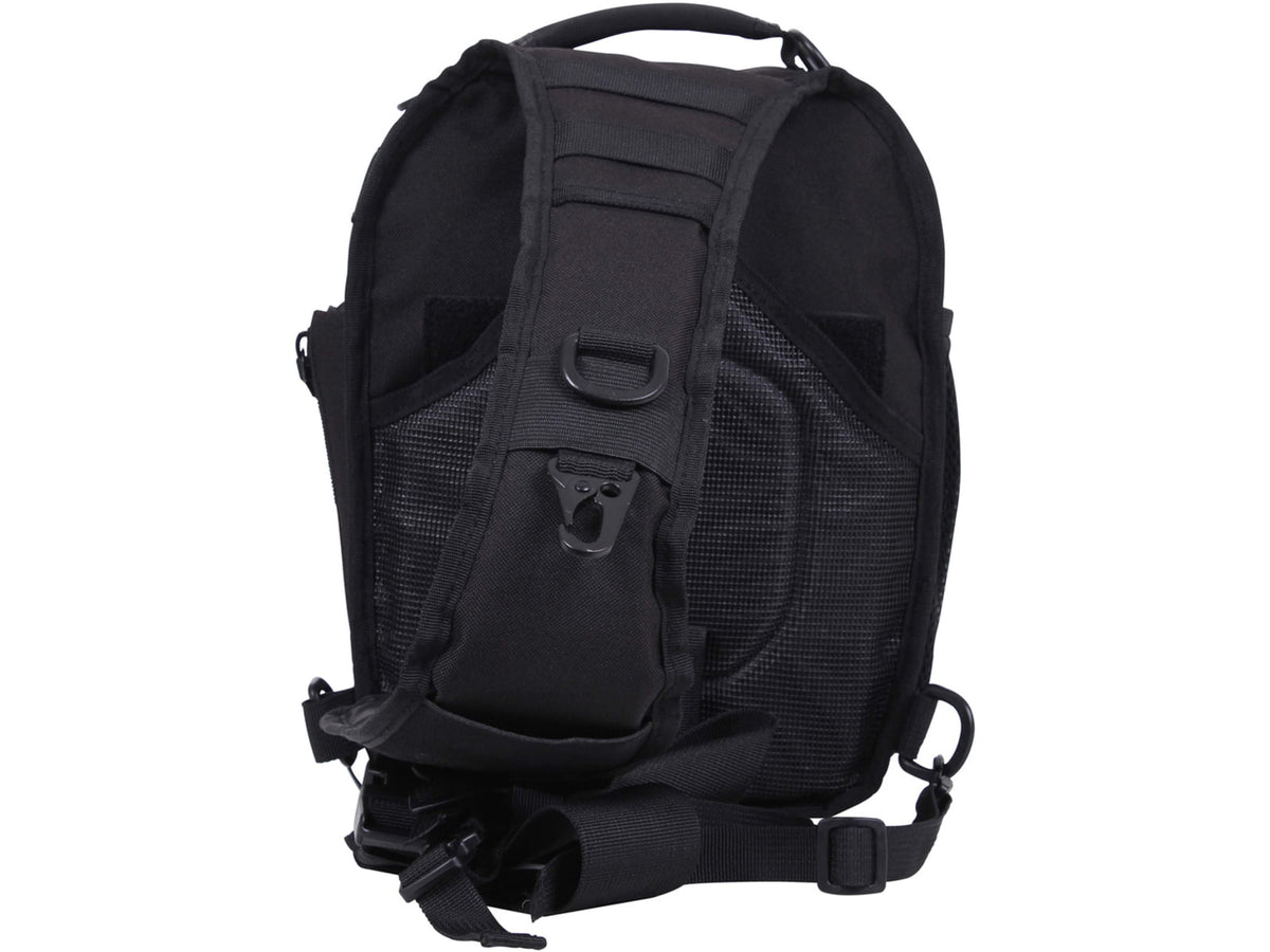 Rothco Compact Tactisling Shoulder Bag Black 25510-Black
