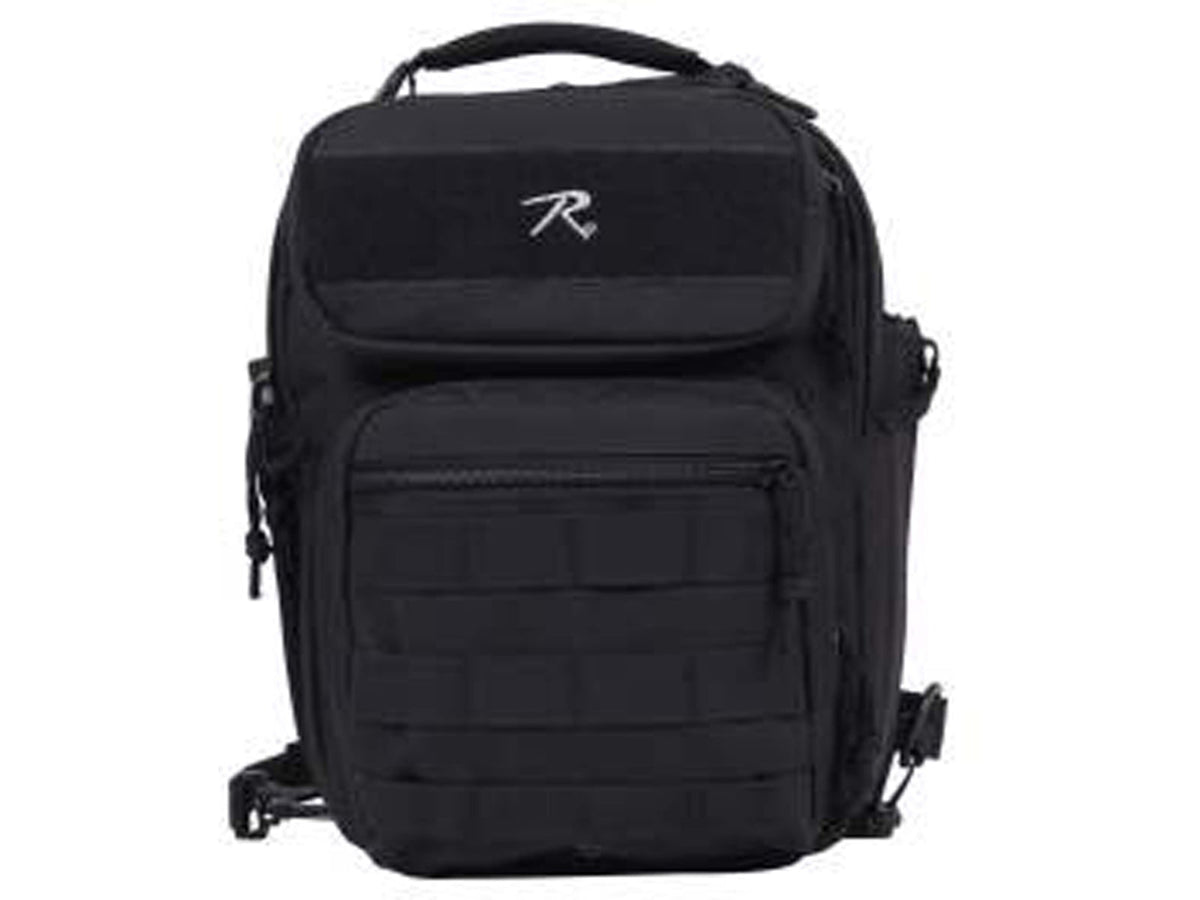 Rothco Compact Tactisling Shoulder Bag Black 25510-Black