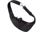 Rothco Crossbody Canvas Sling Bag Black 24980-Black