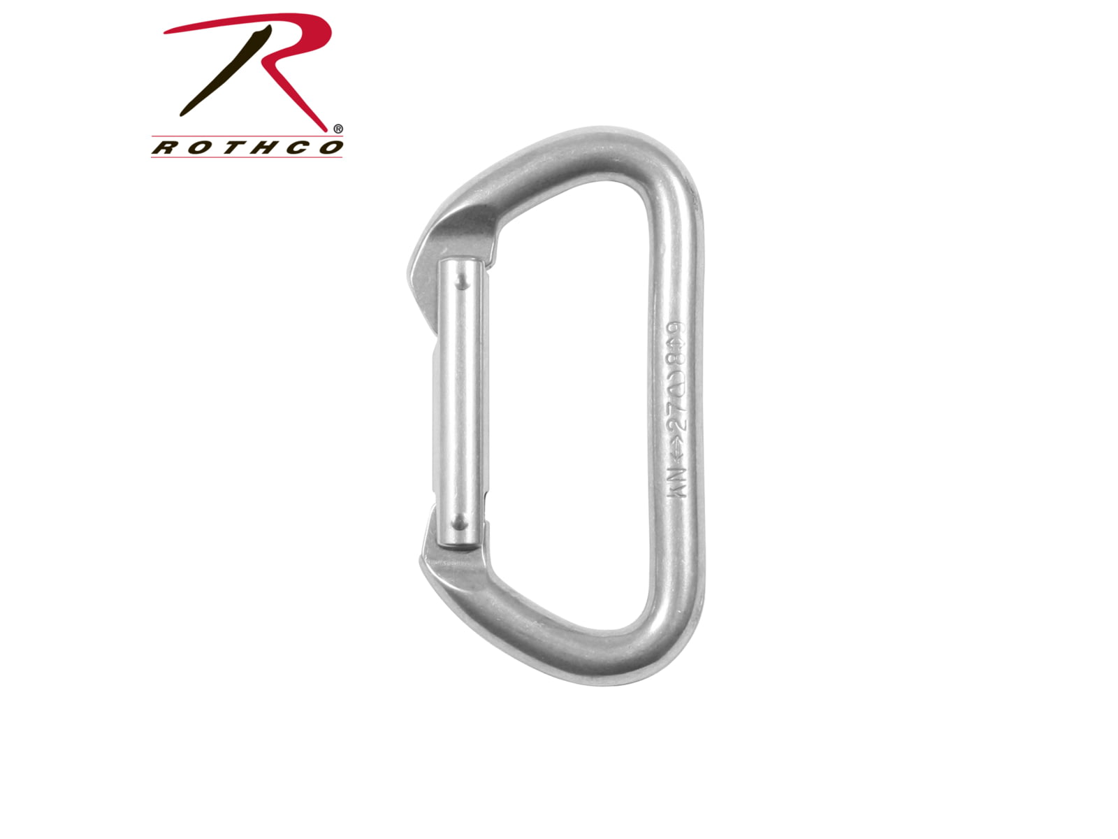 Rothco D Climbing Carabiner Silver 377-Silver