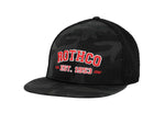 Rothco Est. 1953 Embroidered Trucker Hat - Men's Midnight Black Camo 613902034112