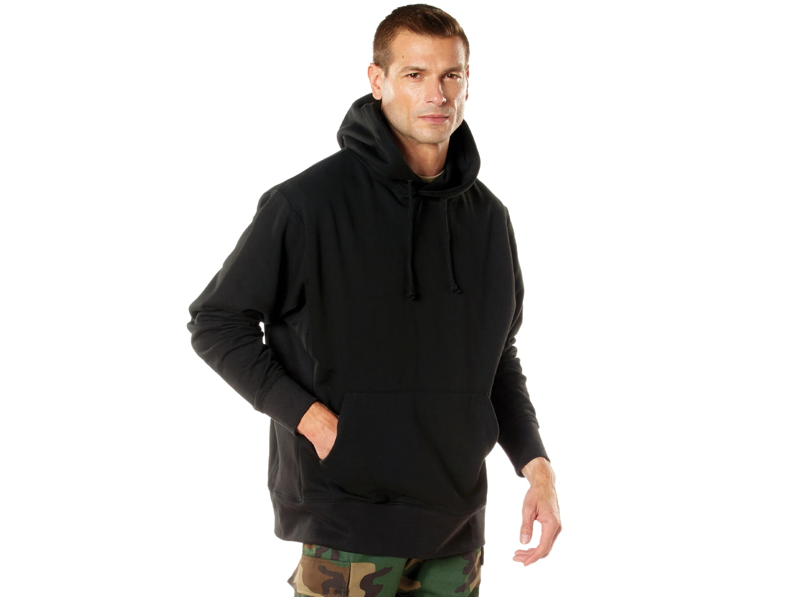 Rothco Every Day Pullover Hooded Sweatshirt Black