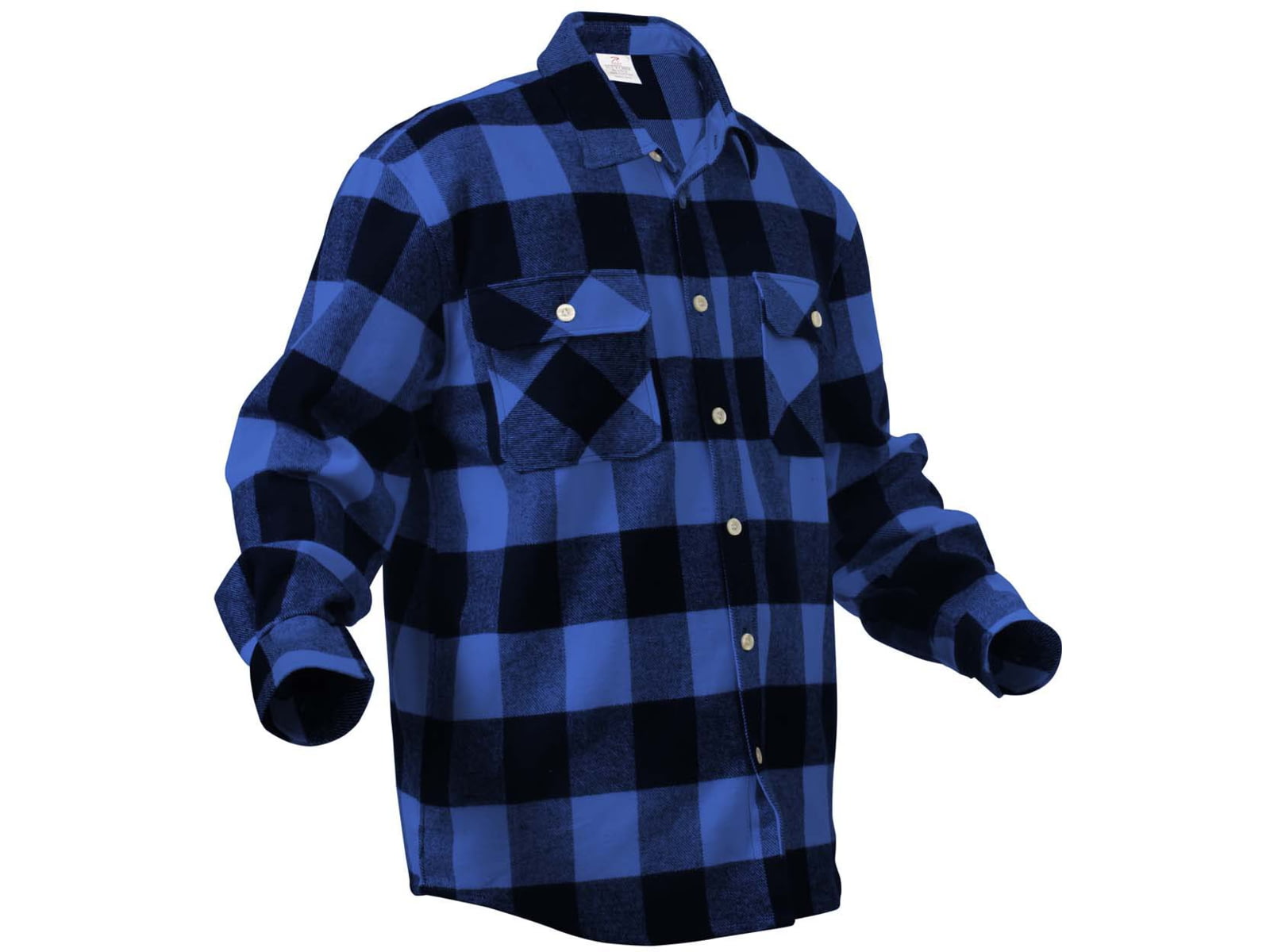 Rothco Extra Heavyweight Buffalo Plaid Flannel Shirt - Mens
