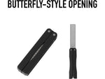 Rothco Folding Pocket Sharpener ABS Plastic Handle Carbon Steel Sharpener Diamond Coating 32300