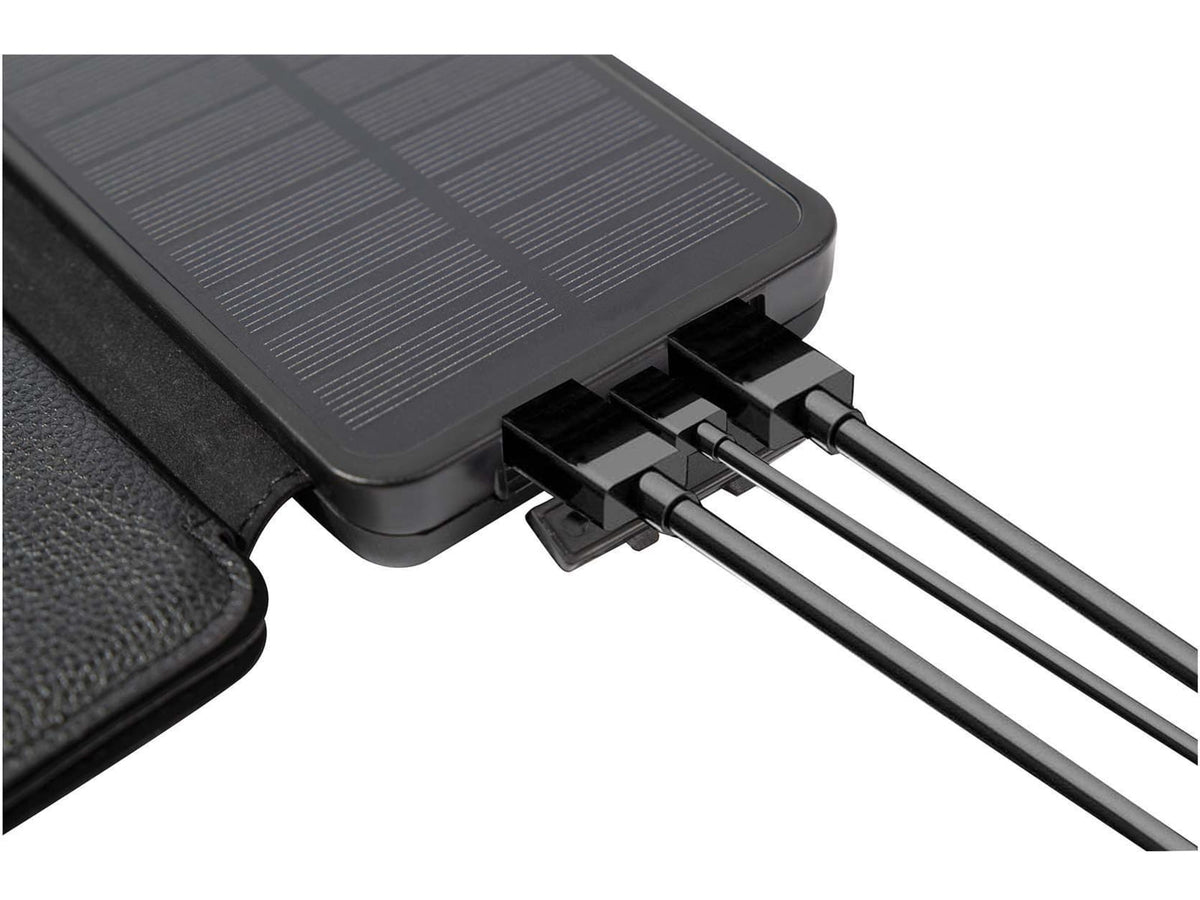 Rothco Folding Solar Panel w/ Power Bank 16000mah Black 42111