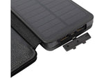 Rothco Folding Solar Panel w/ Power Bank 16000mah Black 42111