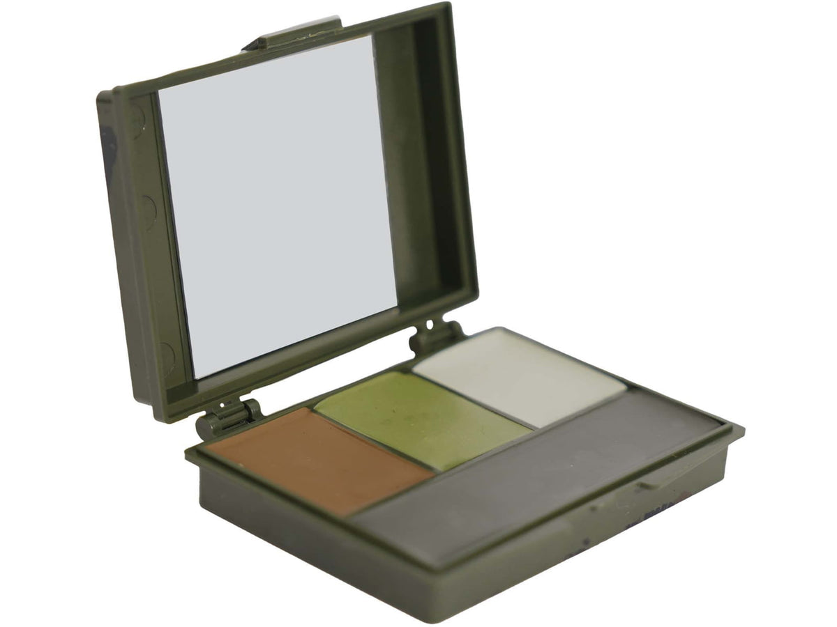 Rothco G.I. All Purpose Face Paint Compact Light Green/Loam/White/Sand 83060