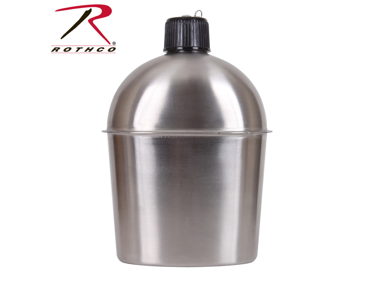 Rothco GI Style Stainless Steel Canteen 3512