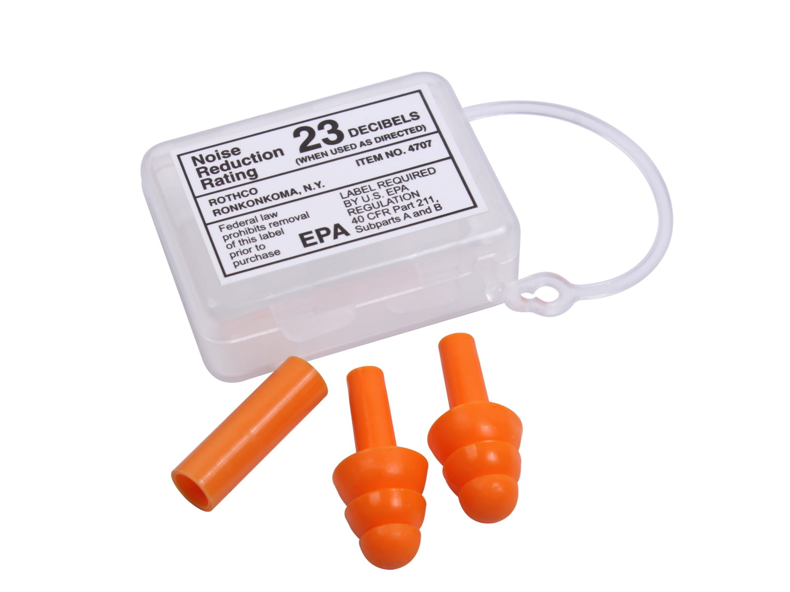 Rothco GI Type Silicon Earplugs