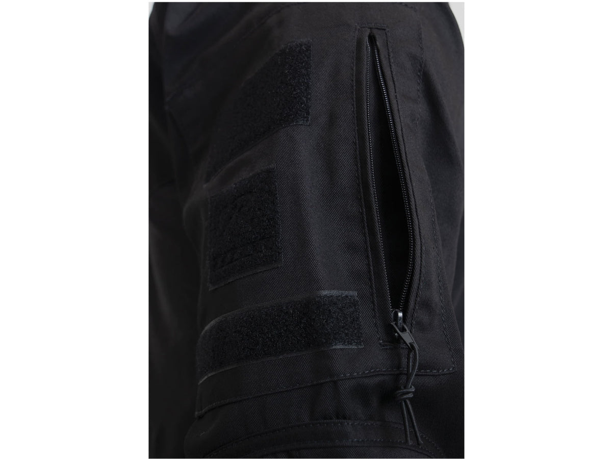 Rothco 1/4 Zip Tactical Airsoft Combat Shirt - Men's Black