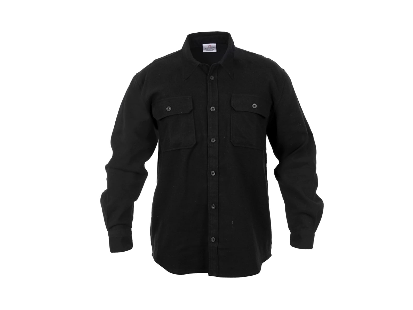 Rothco Heavy Weight Solid Flannel Shirt