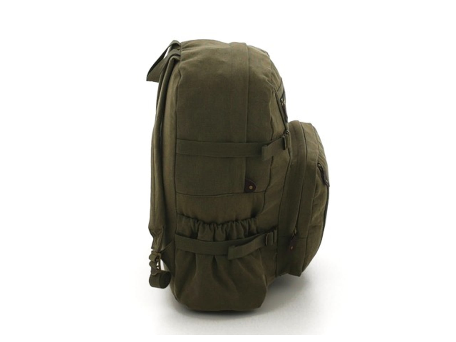 Rothco Jumbo Vintage Canvas Backpack Tiger Stripe Camo 9712-TigerStripeCamo