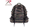 Rothco Jumbo Vintage Canvas Backpack Tiger Stripe Camo 9712-TigerStripeCamo