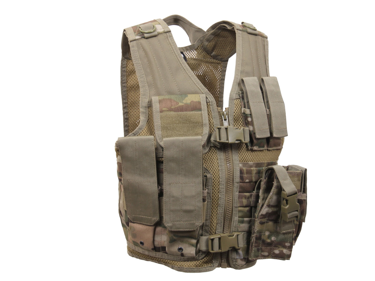 Rothco Kid's Tactical Cross Draw Vest MultiCam 5384-MultiCam