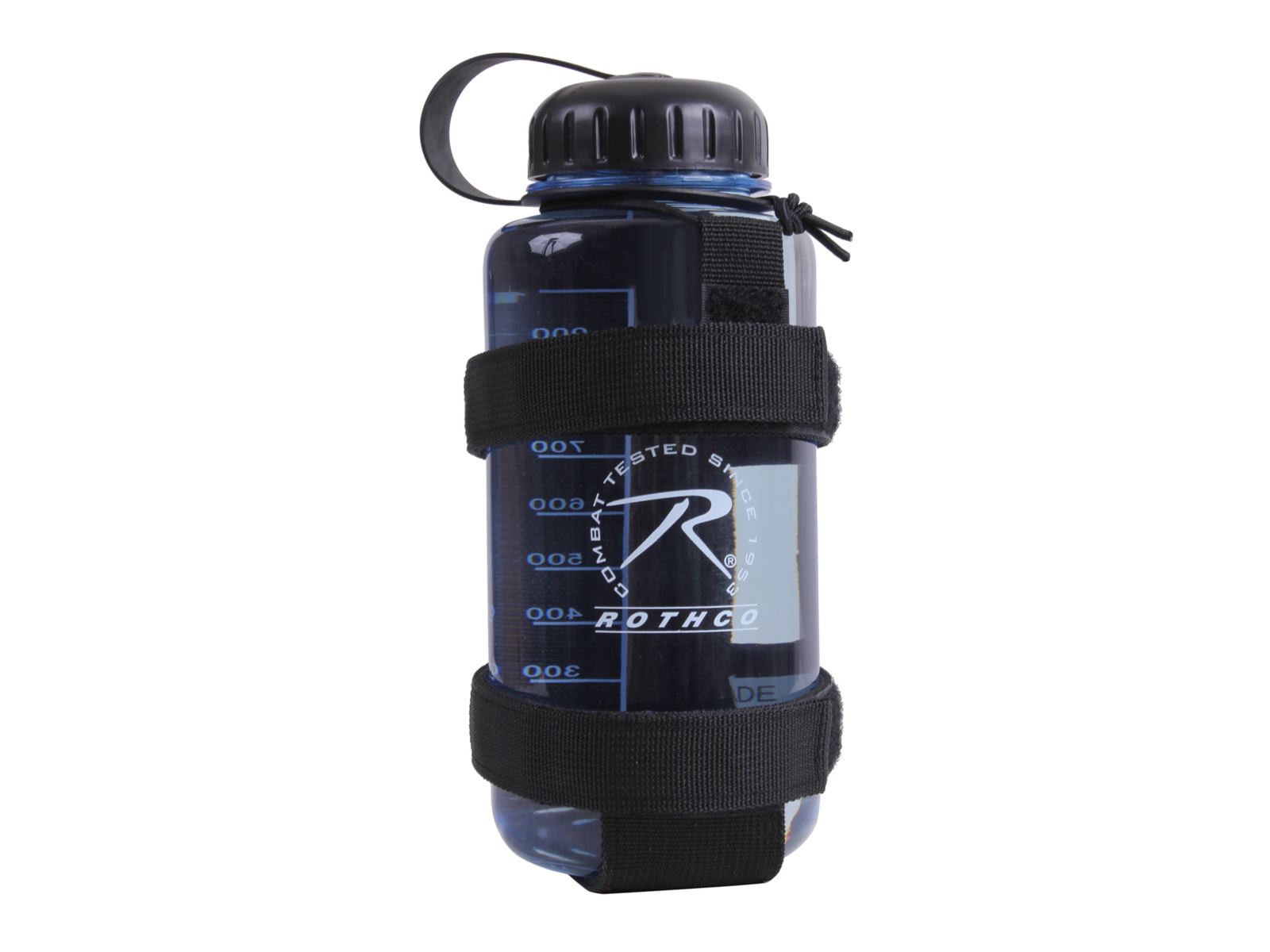 Rothco Lightweight MOLLE Bottle Carrier Black 2110-Black