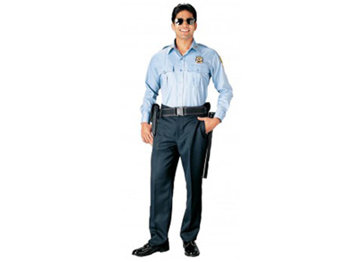 Rothco Long Sleeve Uniform Shirt Light Blue