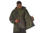 Rothco Camo M-65 Field Jacket - Men's Midnight Woodland Camo