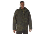 Rothco Camo M-65 Field Jacket - Men's Midnight Woodland Camo