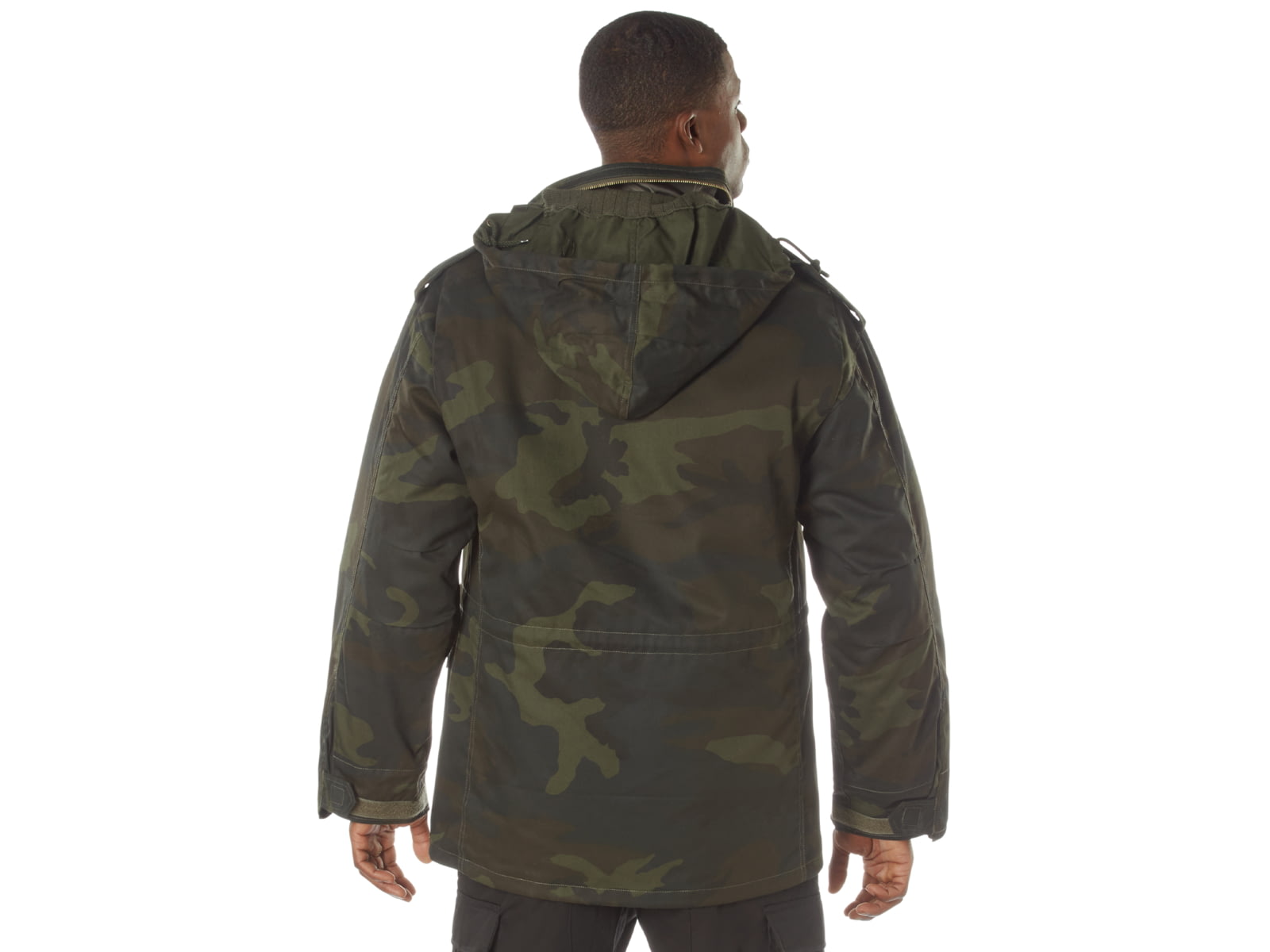 Rothco Camo M-65 Field Jacket - Men's Midnight Woodland Camo