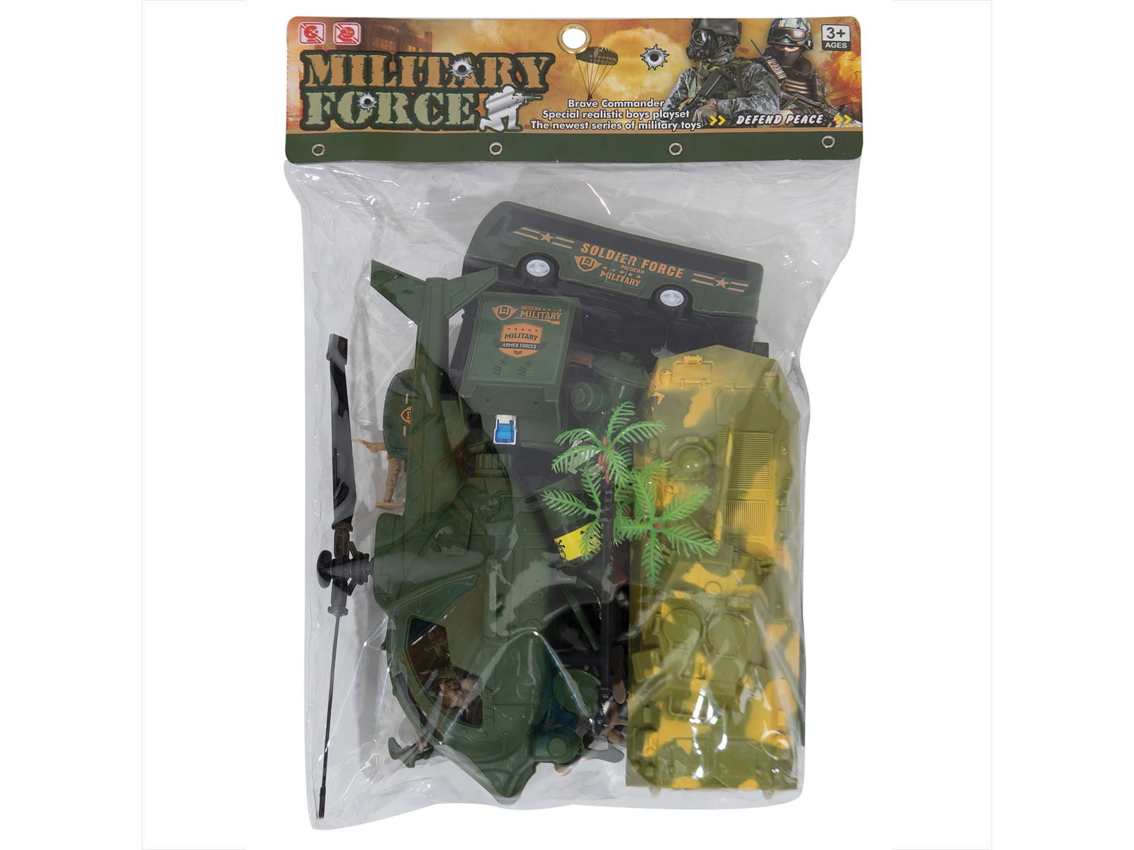 Rothco Military Force Soldier Play Set Plastic 42592