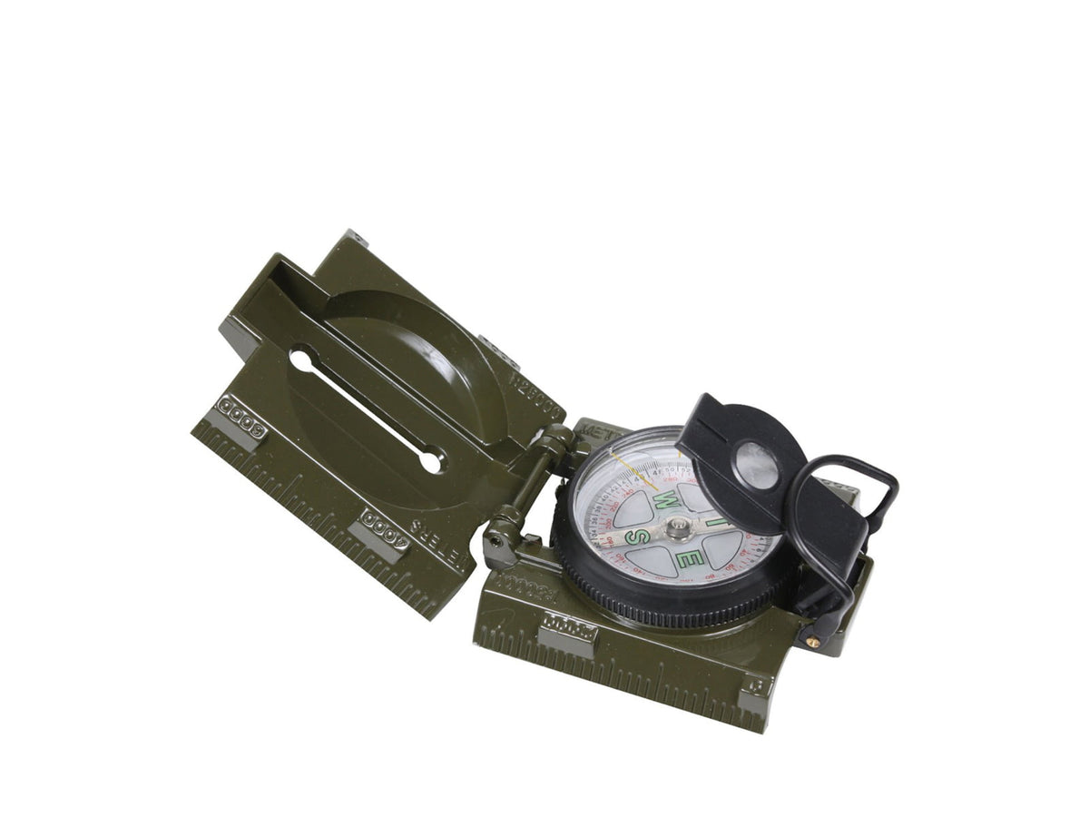 Rothco Military Marching Compass with LED Light Olive Drab 416-OliveDrab