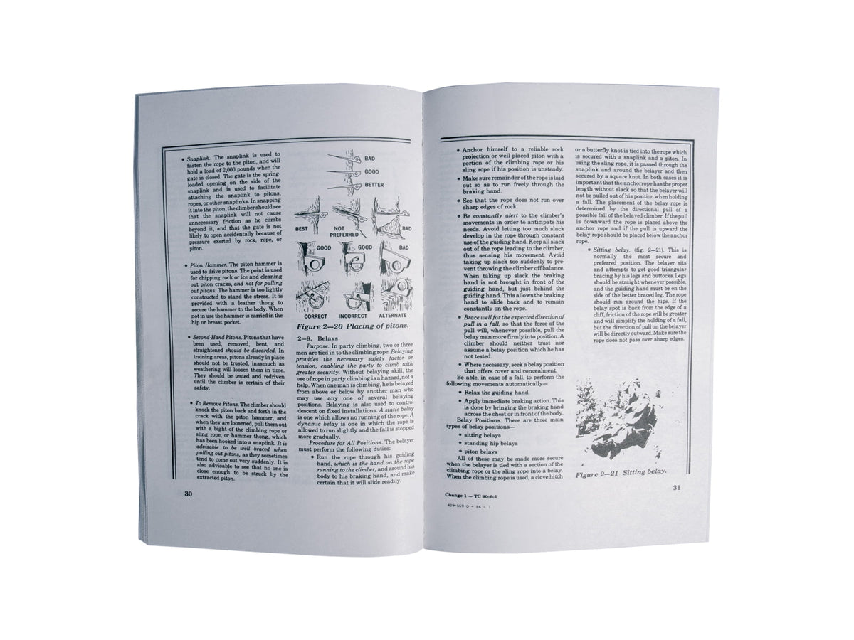 Rothco Military Mountaineering TC 90 6 1 Manual 14002