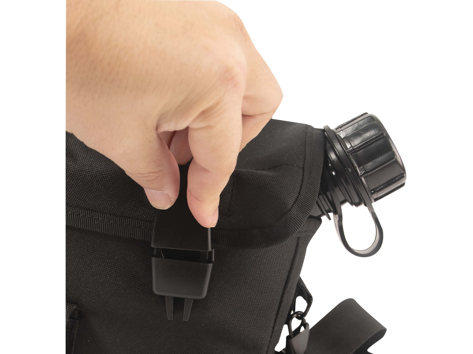 Rothco MOLLE 2 QT. Bladder Canteen Cover Black 12871-Black