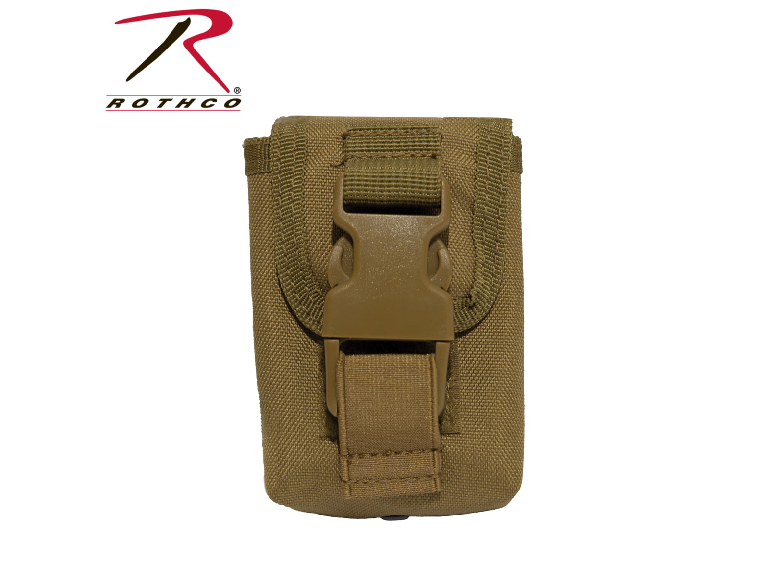 Rothco MOLLE Strobe/GPS/Compass Pouch Coyote Brown 98540-CoyoteBrown