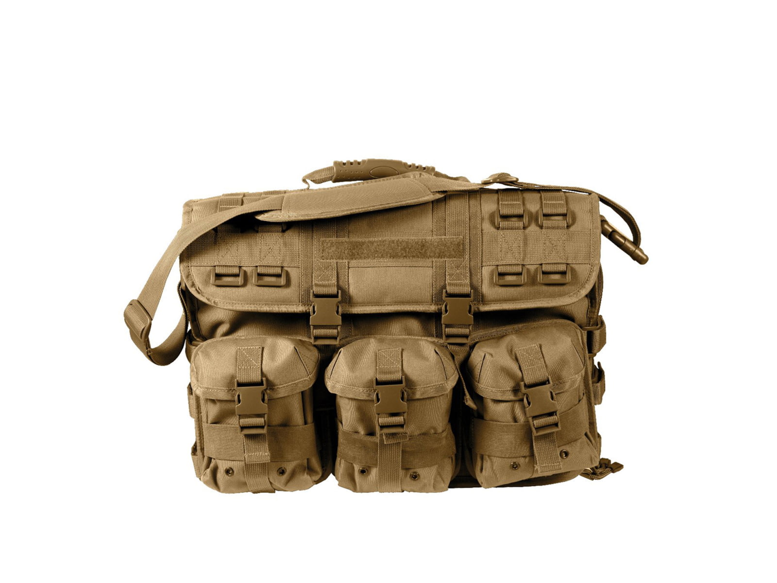 Rothco MOLLE Tactical Laptop Briefcase Coyote Brown 3191-CoyoteBrown