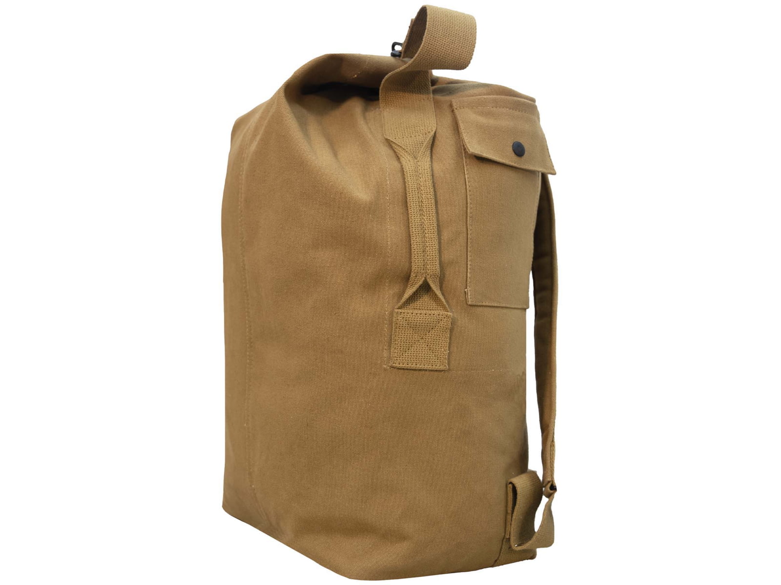 Rothco Nomad Canvas Duffle Backpack Coyote Brown 24850-CoyoteBrown