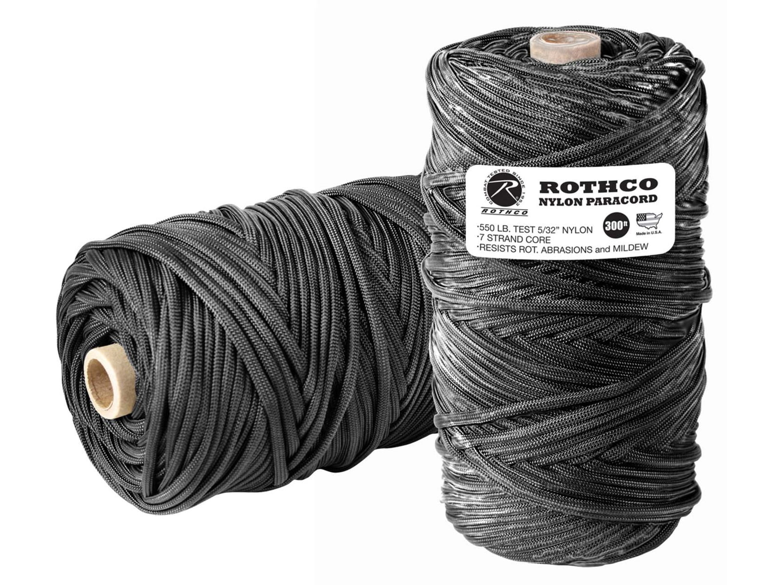 Rothco Nylon Paracord 550lb 300 Ft Tube