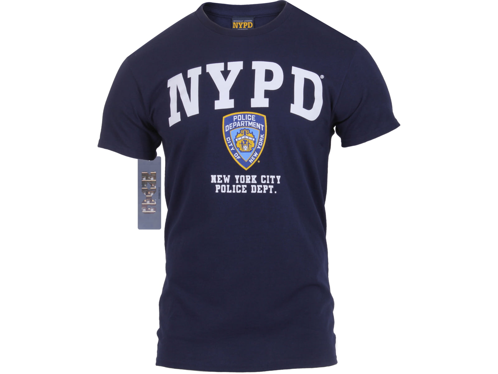 Rothco Officially Licensed NYPD T-shirt Men's Navy Blue Extra Large