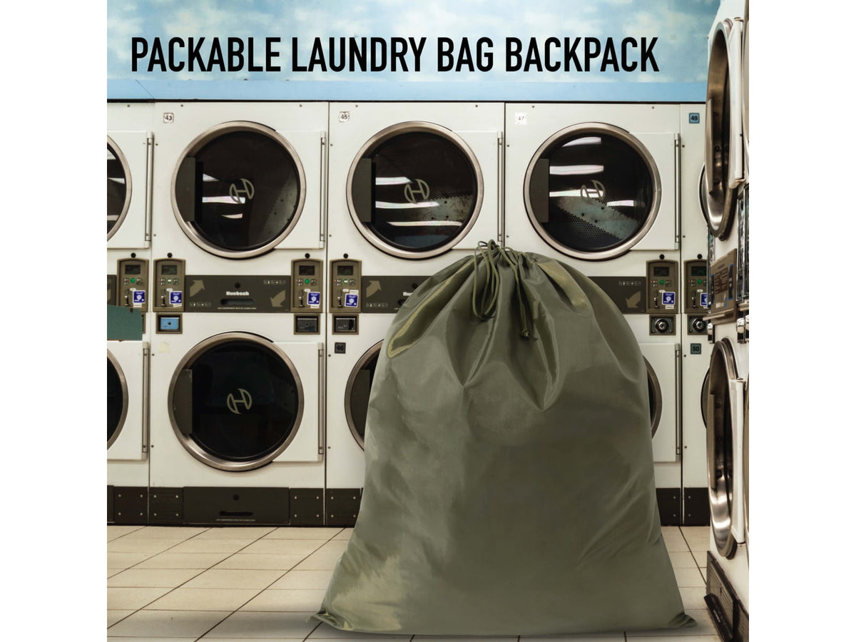 Rothco Packable Laundry Bag Backpack 27in x 32in 29292