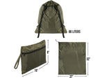 Rothco Packable Laundry Bag Backpack 27in x 32in 29292