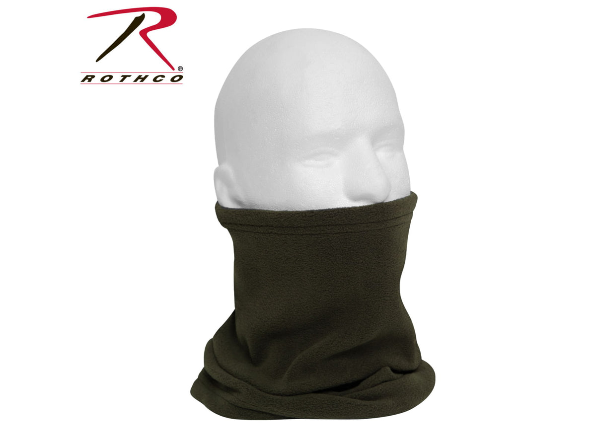 Rothco Polar Fleece Neck Warmer 592 Olive Drab 5570-OliveDrab