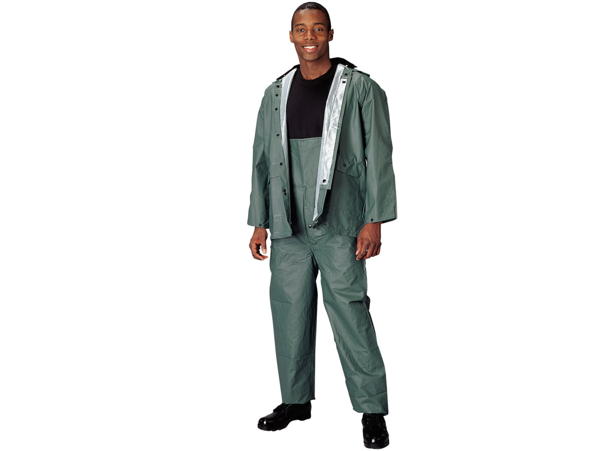Rothco PVC Rainsuit Olive Drab Small 3616-669