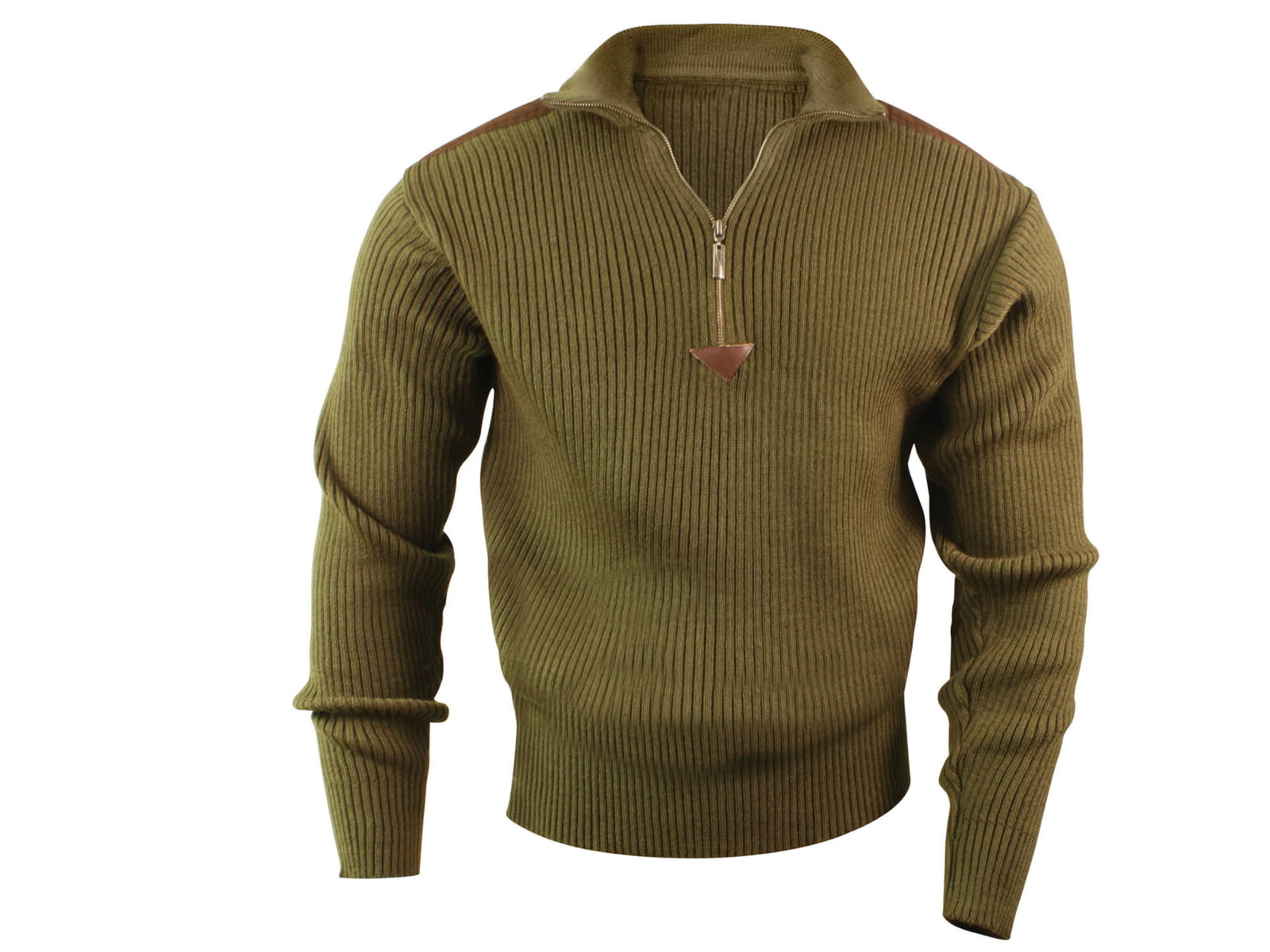 Rothco Quarter Zip Acrylic Commando Sweater