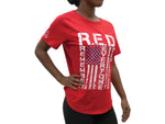 Rothco R.E.D. Remember Everyone Deployed T-Shirt - Women's Red Small