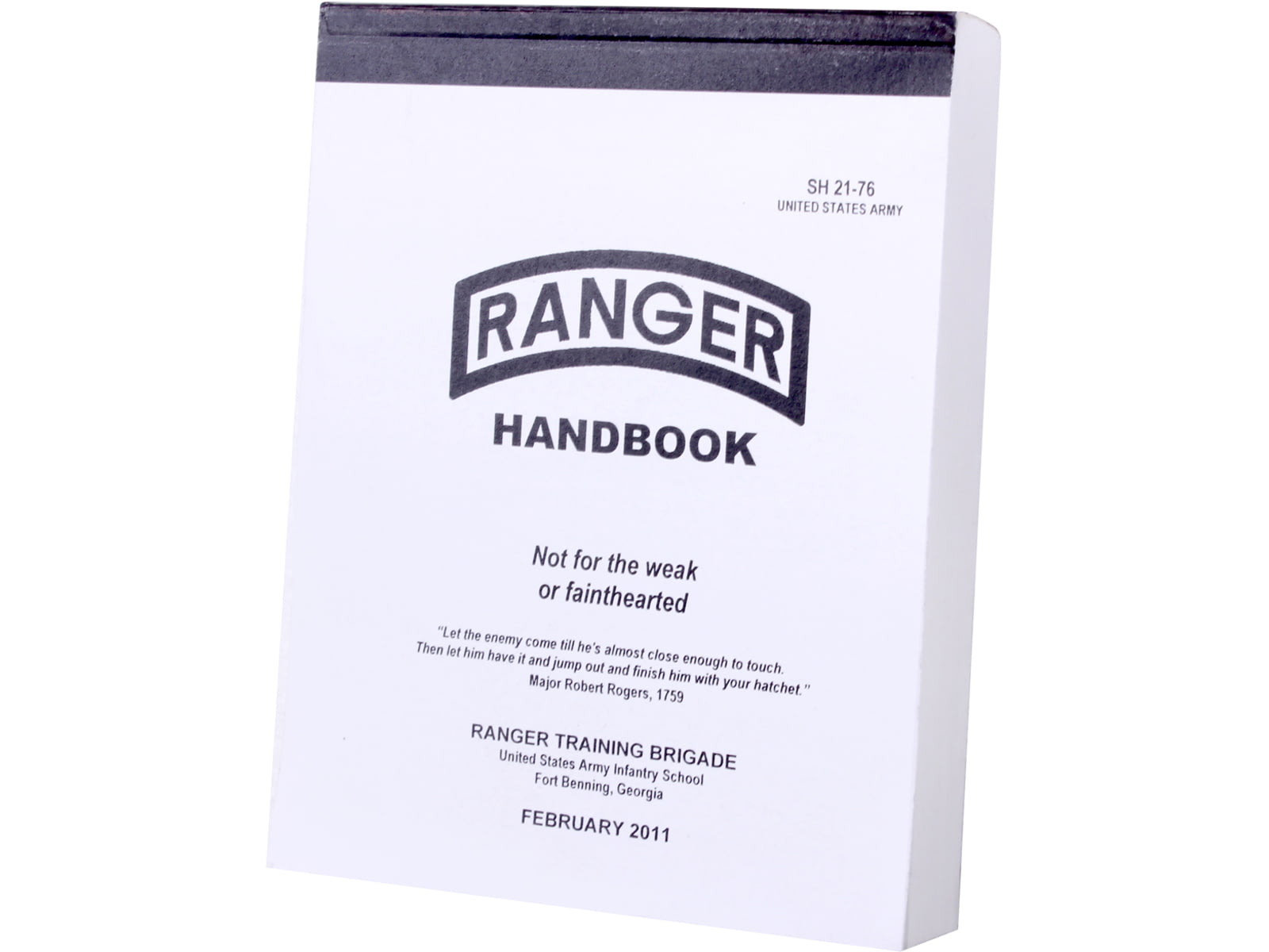 Rothco Ranger Handbook White