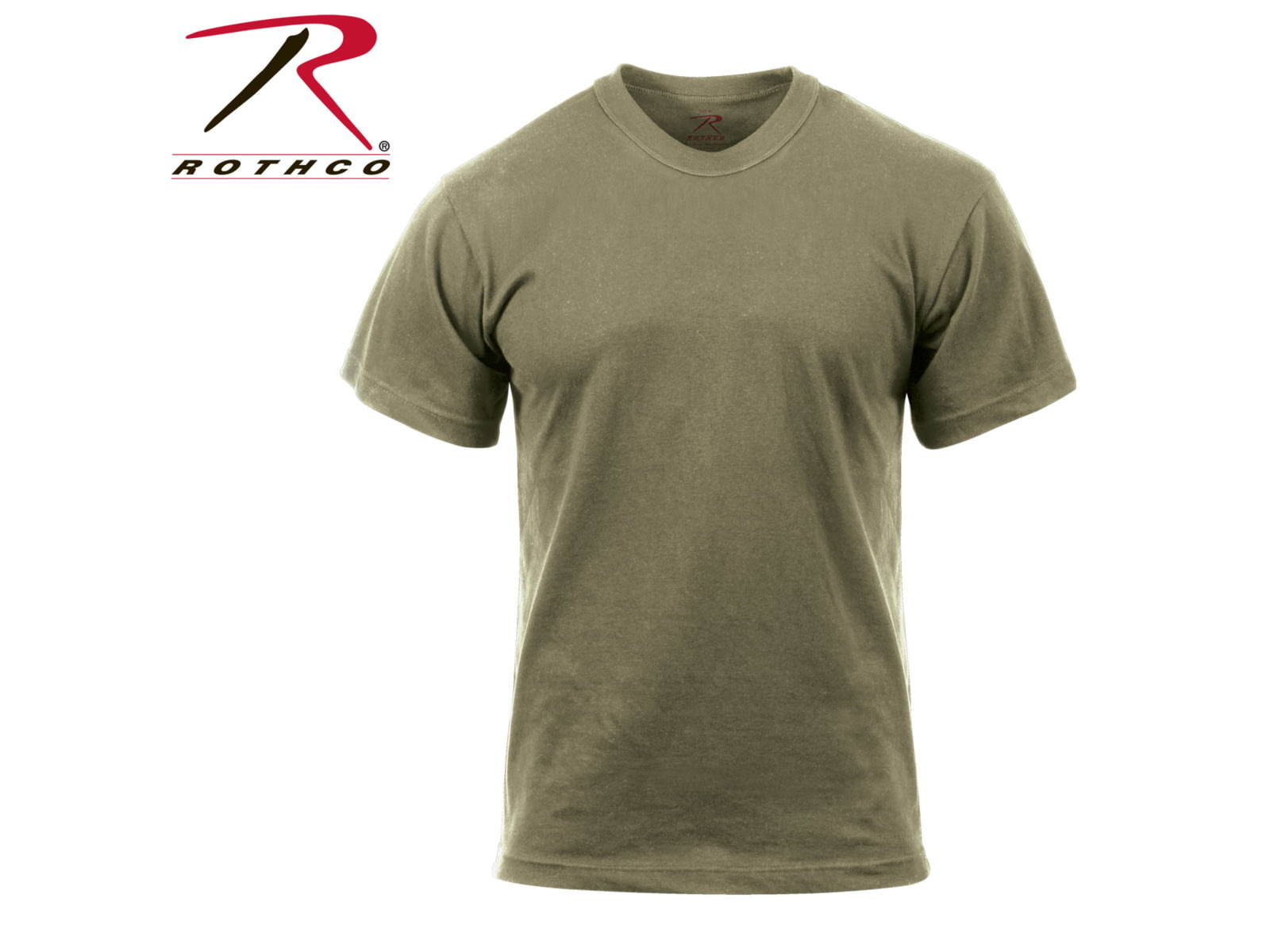 Rothco Solid Color 100percent Cotton T-Shirt
