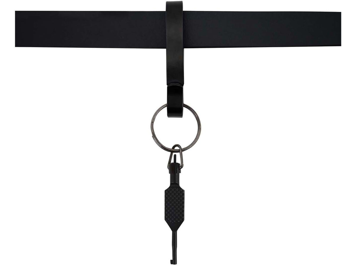 Rothco Steel Belt Key Clip Black 1843