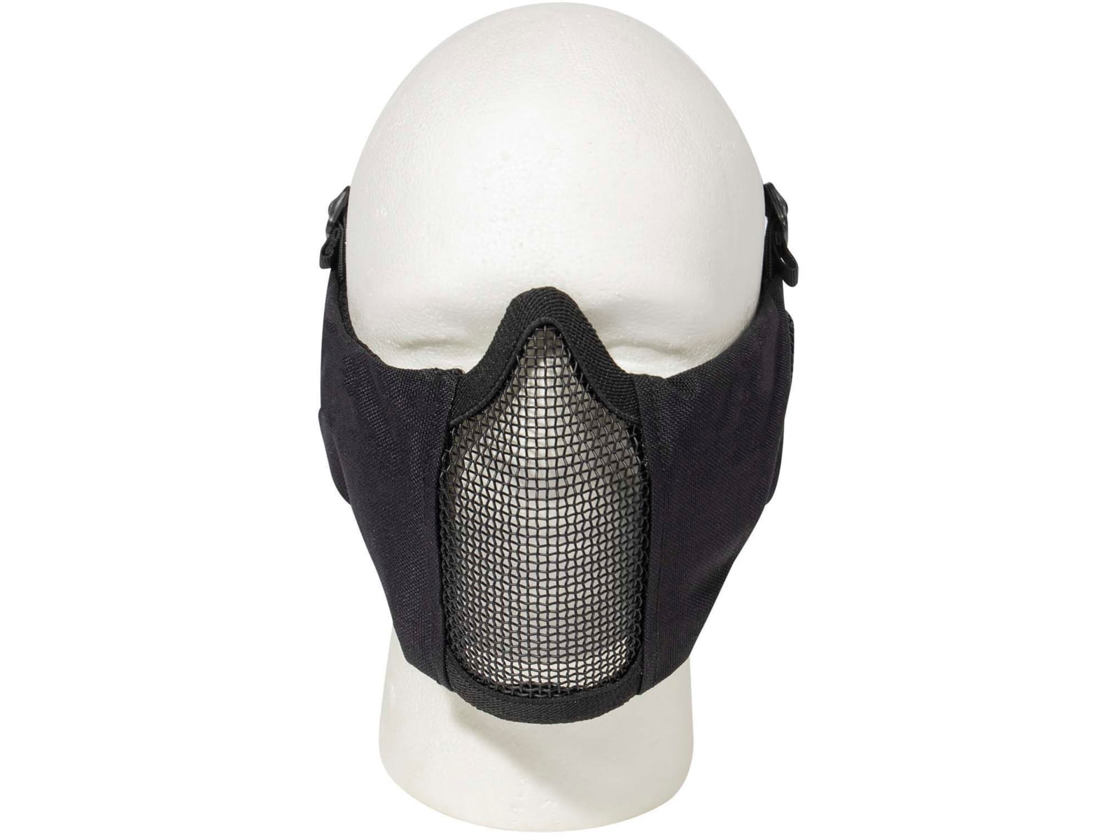 Rothco Steel Half Face Mask w/ Ear Guard Black 10857